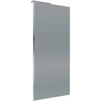 Душевая перегородка BELBAGNO UNO-L-1-TB-90-GR-Cr 900x2000 мм хром
